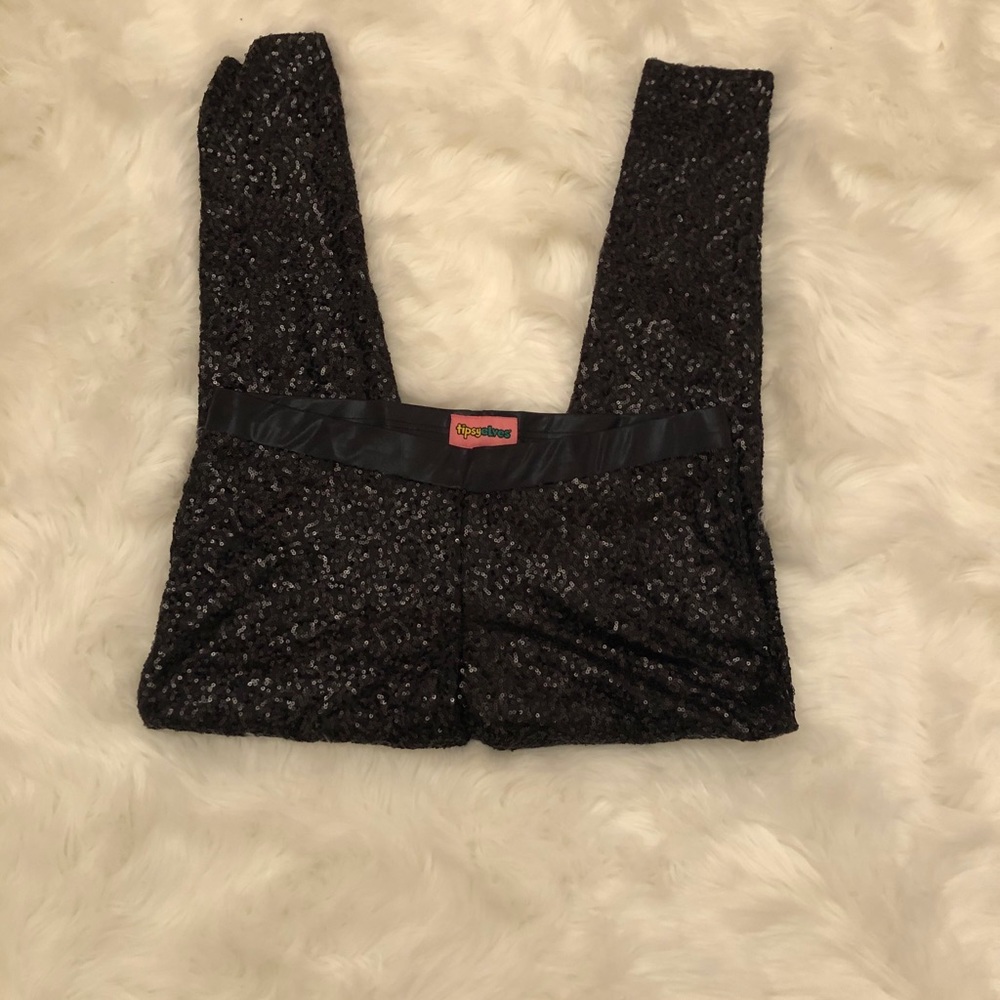 Sequin leggings